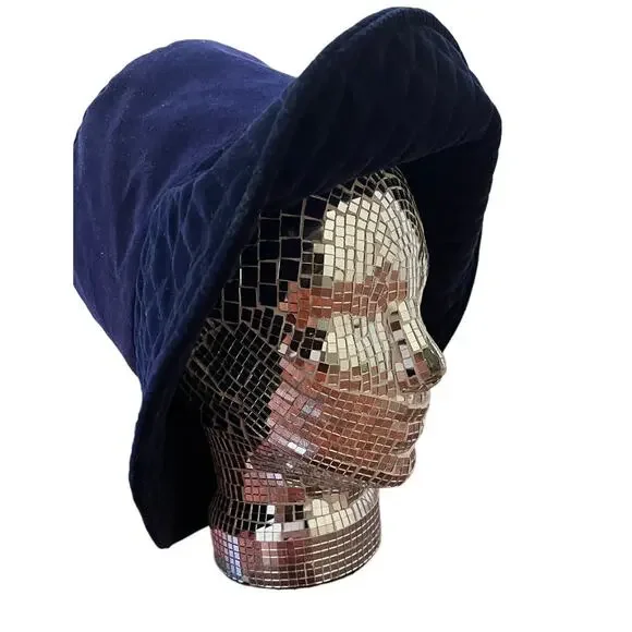 Liz Claiborne Vintage Blue Buckethat - Picture 9 of 9